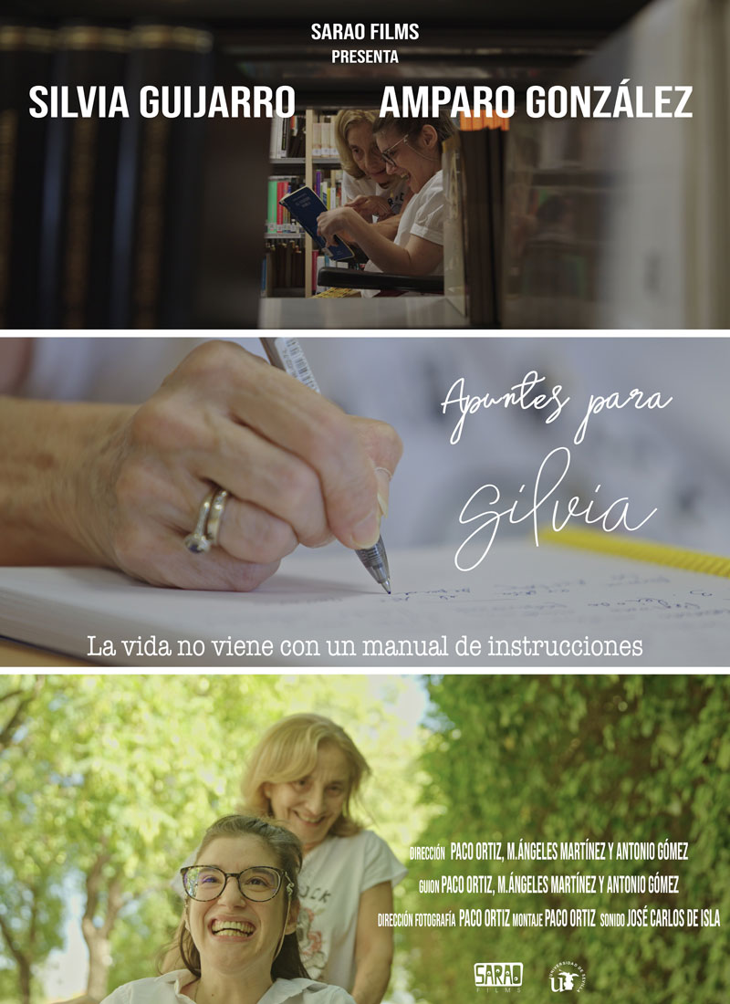 Cartel cortometraje Apuntes para Silvia