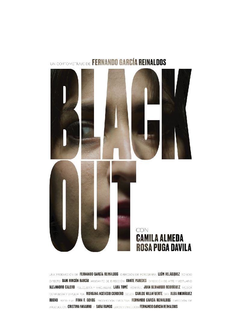 Cartel cortometraje Black Out