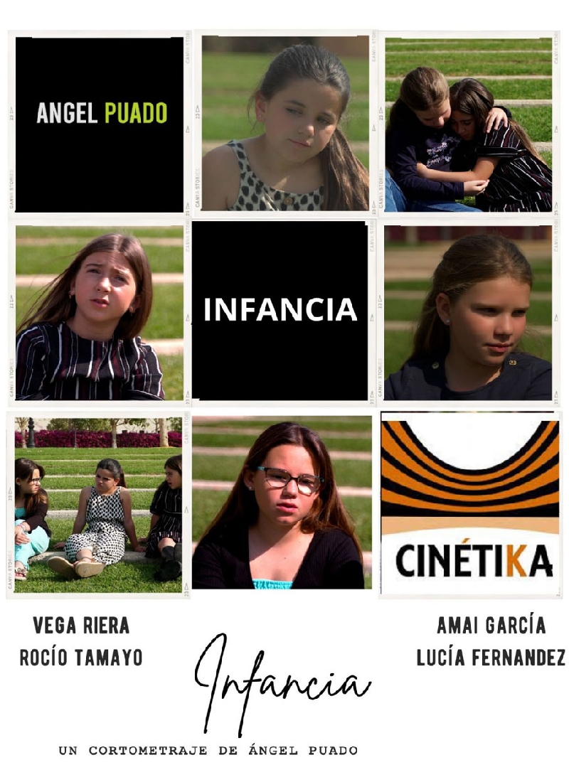 Cartel cortometraje Infancia