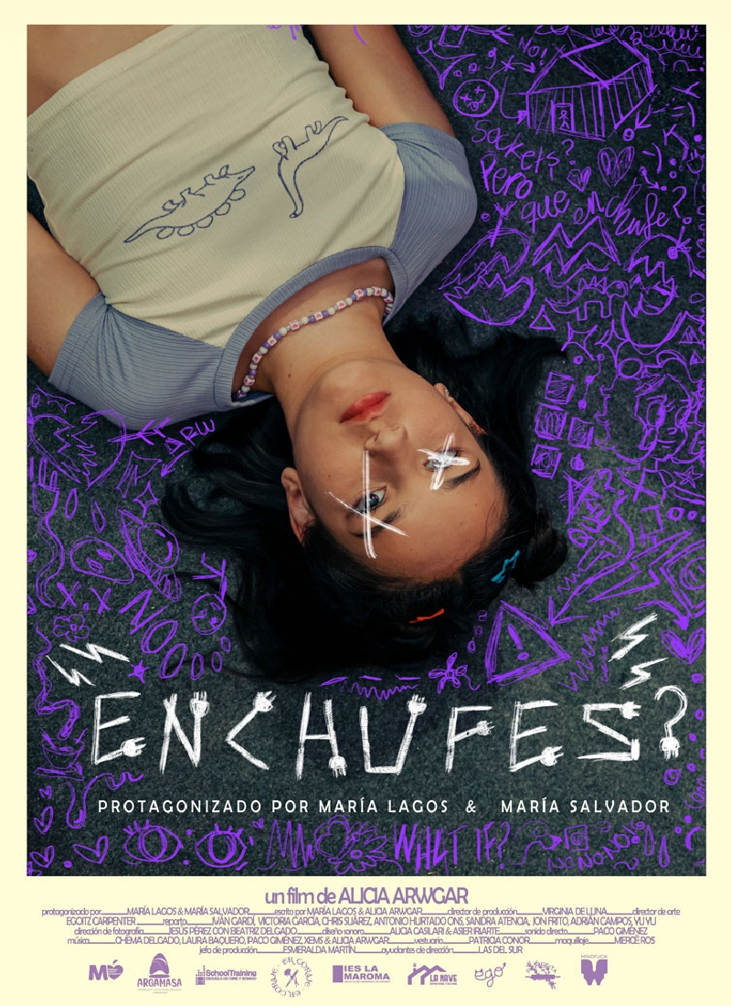 Cartel cortometraje Enchufes